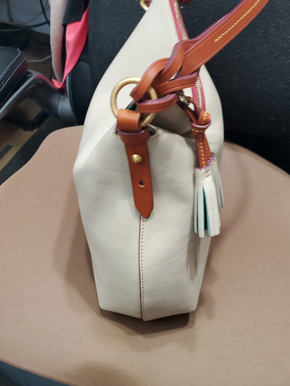 Dooney Florentine Twist Strap Hobo New